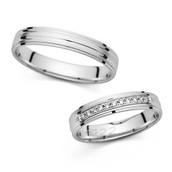 Eksklusive Vielsesringe Agapi 4222