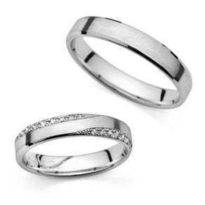 Eksklusive Vielsesringe Agapi 4224