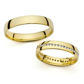 Eksklusive Vielsesringe Agapi 4228