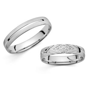 Eksklusive Vielsesringe Agapi 4231