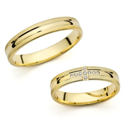 Eksklusive Vielsesringe Agapi 4232