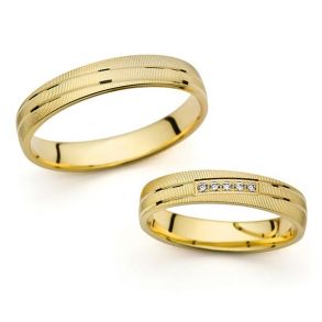 Eksklusive Vielsesringe Agapi 4234