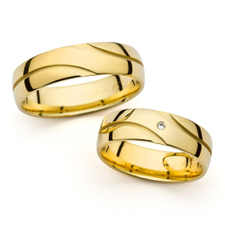 Eksklusive Vielsesringe Happiness 6075