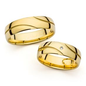 Eksklusive Vielsesringe Happiness 6075