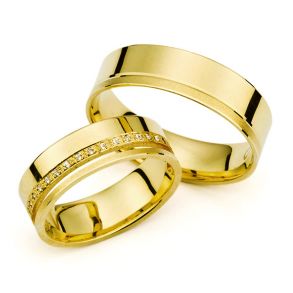 Eksklusive Vielsesringe Happiness 6180