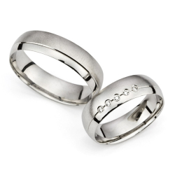 Eksklusive Vielsesringe True Love 6187