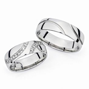 Eksklusive Vielsesringe Happiness 6286