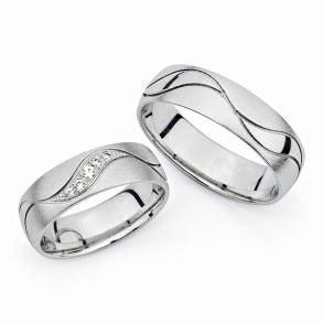 Eksklusive Vielsesringe Happiness 6325