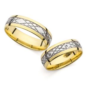 Eksklusive Vielsesringe Love Line 6385