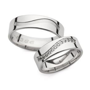 Eksklusive Vielsesringe Love Line 6386