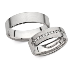 Eksklusive Vielsesringe Love Line 6392