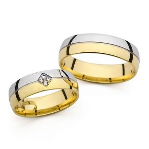 Eksklusive Vielsesringe Love Line 6394