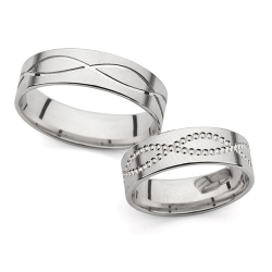 Eksklusive Vielsesringe Love Line 6395