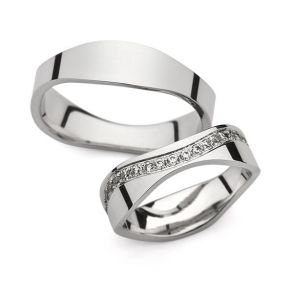 Eksklusive Vielsesringe Love Line 6397