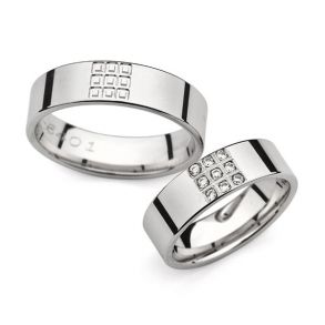 Eksklusive Vielsesringe Love Line 6401