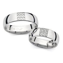 Eksklusive Vielsesringe Love Line 6402