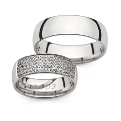 Eksklusive Vielsesringe Love Line 6403