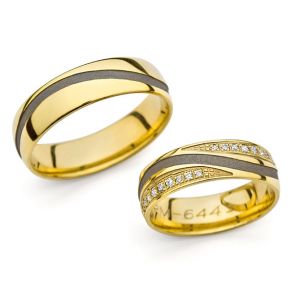 Eksklusive Vielsesringe Happiness 6441