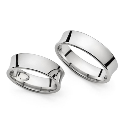 Eksklusive Vielsesringe Classic 6455