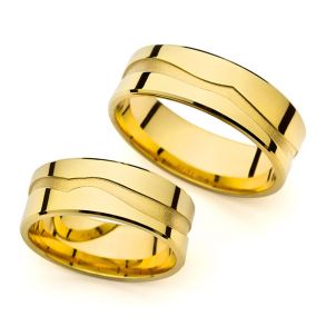 Eksklusive Vielsesringe Happiness 7020