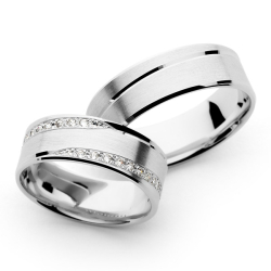 Eksklusive Vielsesringe Happiness 7029