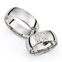 Eksklusive Vielsesringe Happiness 7031