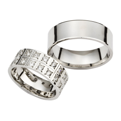 Eksklusive Vielsesringe Happiness 7034