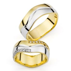 Eksklusive Vielsesringe Happiness 7046