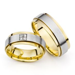 Eksklusive Vielsesringe Happiness 7050