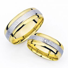 Eksklusive Vielsesringe Happiness 7094