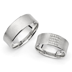 Eksklusive Vielsesringe Happiness 7109