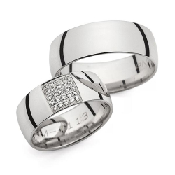 Eksklusive Vielsesringe Love Line 7113