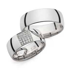 Eksklusive Vielsesringe Love Line 7113