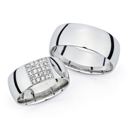 Eksklusive Vielsesringe Happiness 8009