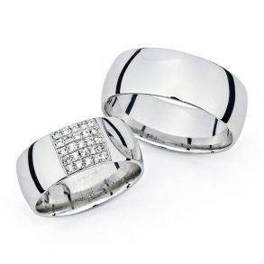 Eksklusive Vielsesringe Happiness 8009