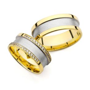 Eksklusive Vielsesringe Love Line 8013