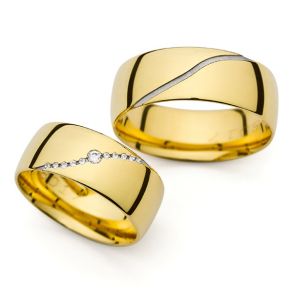 Eksklusive Vielsesringe Happiness 8017