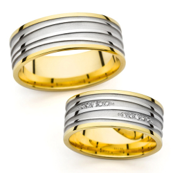 Eksklusive Vielsesringe Happiness 8019