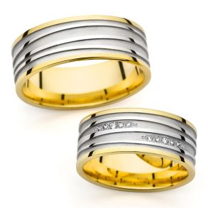 Eksklusive Vielsesringe Happiness 8019