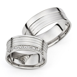 Eksklusive Vielsesringe Happiness 875