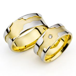 Eksklusive Vielsesringe Happiness 889