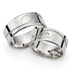 Eksklusive Vielsesringe Happiness 891