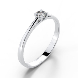 Forlovelsesring 14 karat 3001 Guld, hvidguld eller rdguld