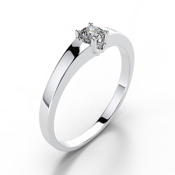 Forlovelsesring 14 karat 3003 Guld, hvidguld eller rdguld