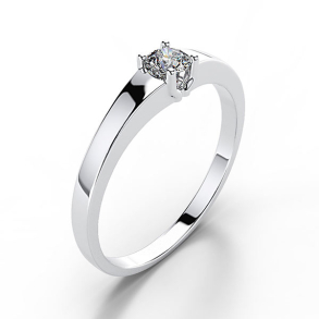 Forlovelsesring 14 karat 3003 Guld, hvidguld eller rdguld