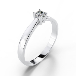 Forlovelsesring 14 karat 3005 Guld, hvidguld eller rdguld