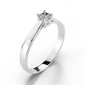 Forlovelsesring 14 karat 3005 Guld, hvidguld eller rdguld