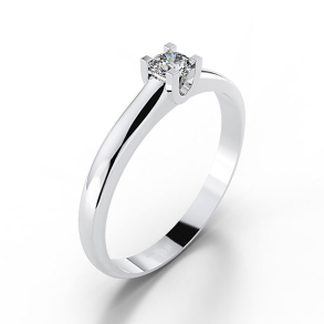 Forlovelsesring 14 karat 3006 Guld, hvidguld eller rdguld