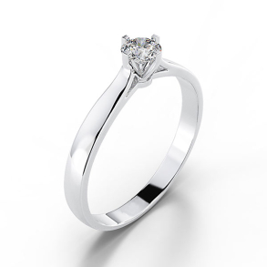 Forlovelsesring 14 karat 3007 Guld, hvidguld eller rdguld