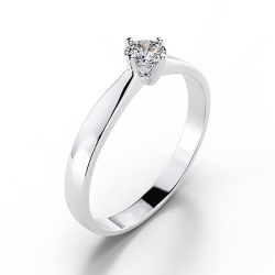 Forlovelsesring 14 karat 3008 Guld, hvidguld eller rdguld